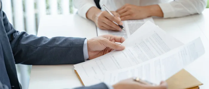 reading contract pages