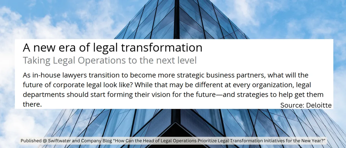 Deloitte - A New era of legal transformation