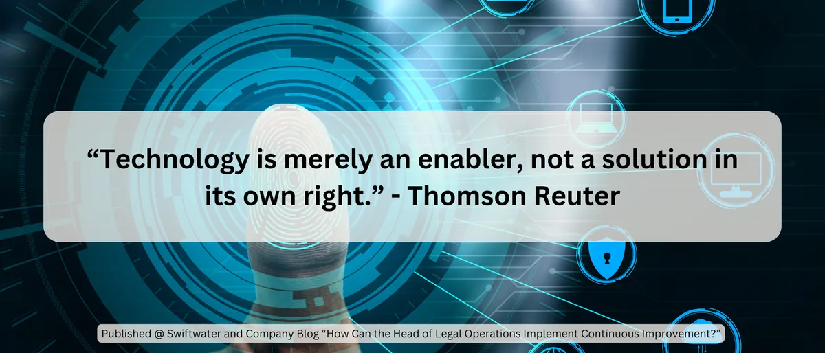 Technology is enabler - Thomson Reuter