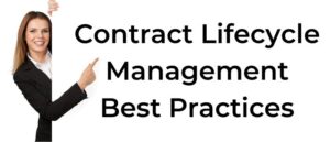 Contract lifecycle management best practices for legal departments