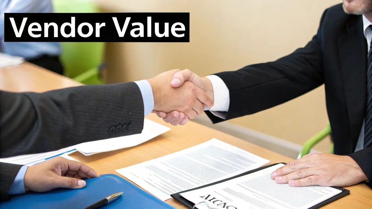 legal spend management vendor value