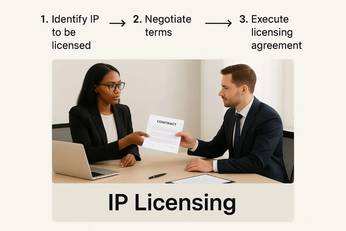 monetizing intellectual property licensing