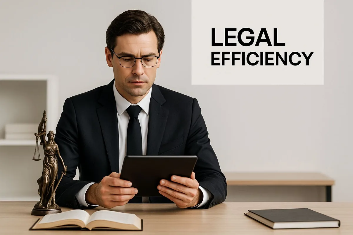 AI - legal efficiency