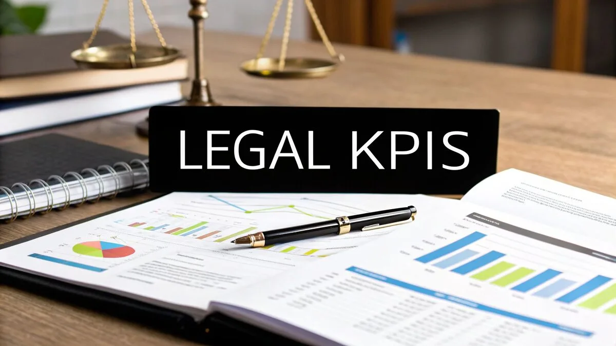 Essential legal department key performance indicators for measuring success