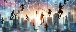 Rethinking career progression as climbing a cargo net instead of a ladder