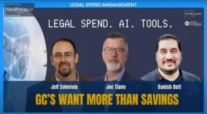 General counsel priorities beyond cost savings including legal spend AI and tools