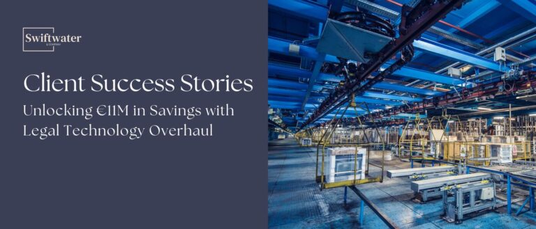 Legal technology overhaul delivering 11 million euro in cost savings