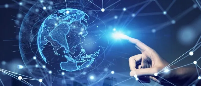 Digital globe representing legal technology transformation priorities