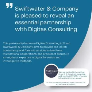 Swiftwater and Digitas Consulting strategic partnership