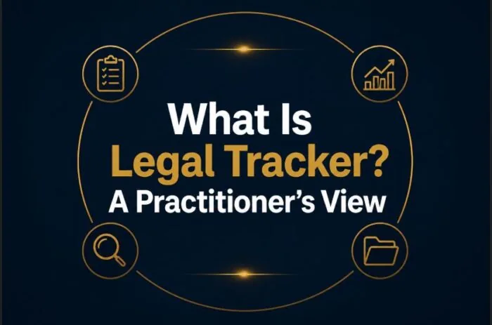 What Is a Legal Tracker A Practitioner’s View