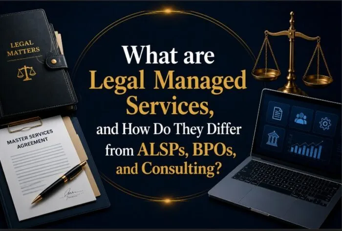 Legal managed services delivery models comparison