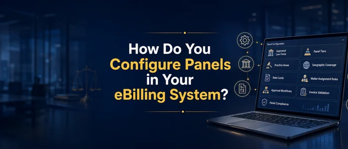 how to configure law firm panels in your ebilling system - outside counsel management - legal spend how-do-you-configure-panels-in-your-ebilling-system-700×300-q85