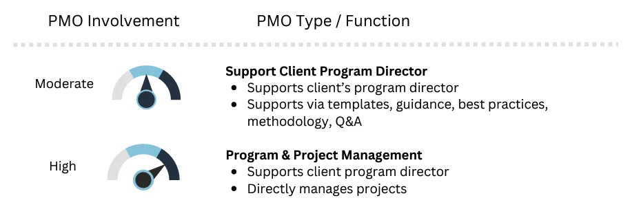 Project Management as a service engagement models