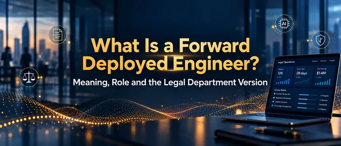 What Is a Forward Deployed Engineer? Meaning, role and the legal department version What Is a Forward Deployed Engineer?