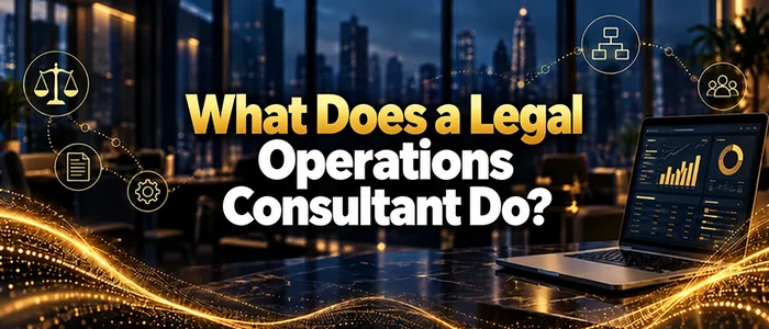 What Does a Legal Operations Consultant Do?