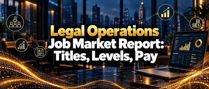 Legal Operations Job Market Report: Titles, Levels, Pay