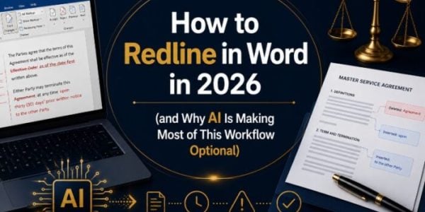 How to Redline in Word in 2026 and Why AI Is Making Most of This Workflow Optional