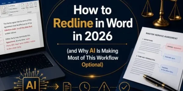 How to Redline in Word in 2026 and Why AI Is Making Most of This Workflow Optional
