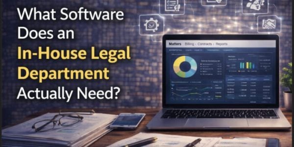 In-House Legal Software What Do You Actually Need