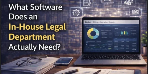 In-House Legal Software What Do You Actually Need