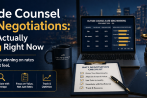 What Is Actually Working in Outside Counsel Rate Negotiations