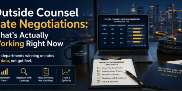 What Is Actually Working in Outside Counsel Rate Negotiations