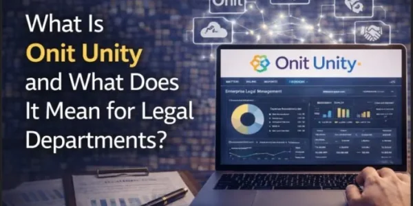 What Is Onit Unity The Next-Generation ELM Platform