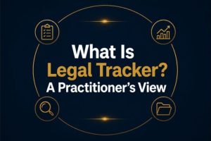 What Is a Legal Tracker A Practitioner's View