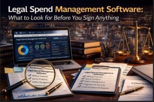 What Should You Evaluate in Legal Spend Management Software