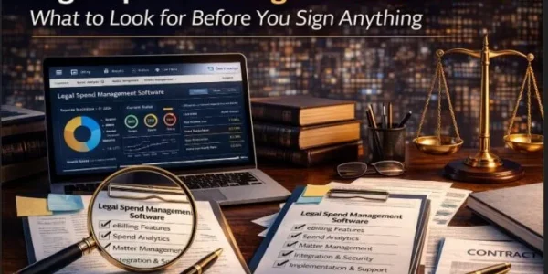 What Should You Evaluate in Legal Spend Management Software