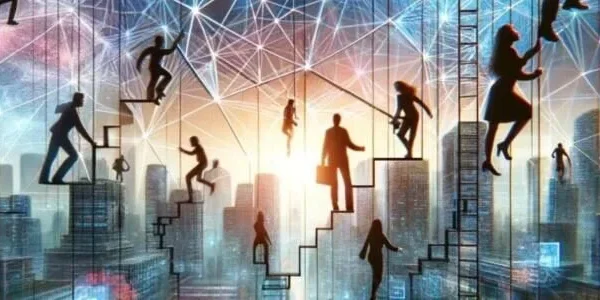 Rethinking career progression as climbing a cargo net instead of a ladder