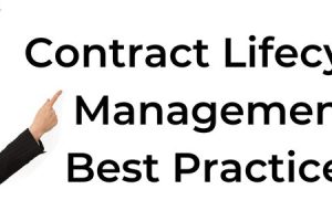 Contract lifecycle management best practices for legal departments