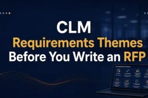 The core CLM requirements themes before writing an RFP