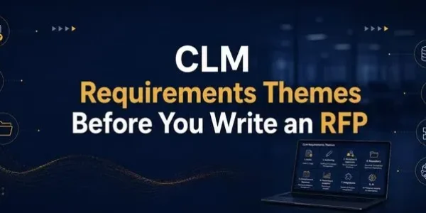The core CLM requirements themes before writing an RFP