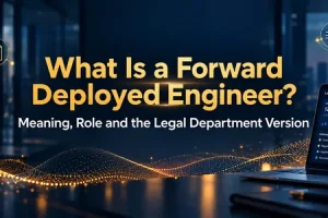 What Is a Forward Deployed Engineer? Meaning, role and the legal department version