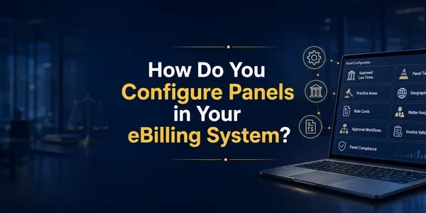 how to configure law firm panels in your ebilling system - outside counsel management - legal spend