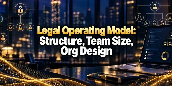Legal Operating Model: Structure, Team Size, Org Design