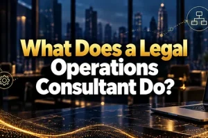 What Does a Legal Operations Consultant Do?