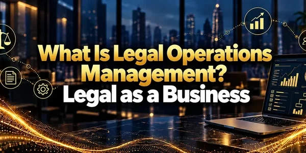 What Is Legal Operations Management? Legal as a Business