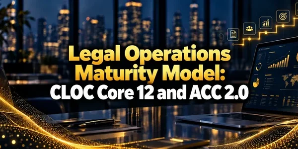 Legal Operations Maturity Model: CLOC Core 12 and ACC 2.0