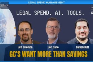 General counsel priorities beyond cost savings including legal spend AI and tools