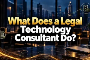 What Does a Legal Technology Consultant Do?