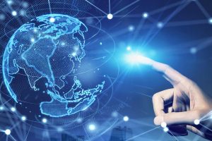 Digital globe representing legal technology transformation priorities